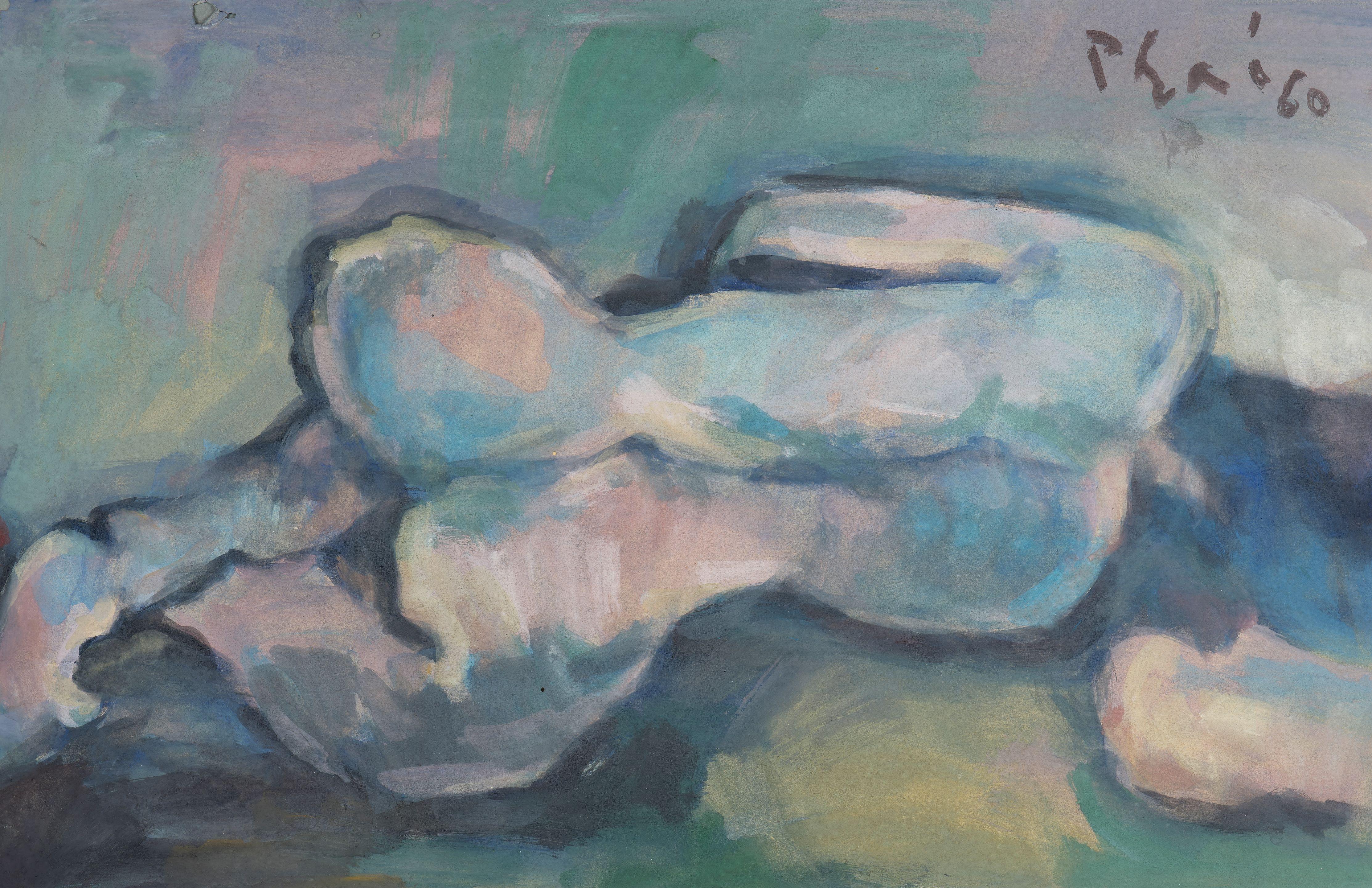 Bui Xuan Phai - Blue Nude