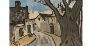 Bui Xuan Phai - Hanoi Old Street Scene