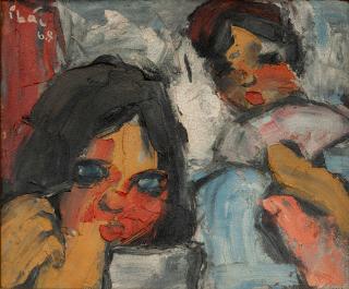 Bui Xuan Phai - Performers Applying Makeup (Opera Player)