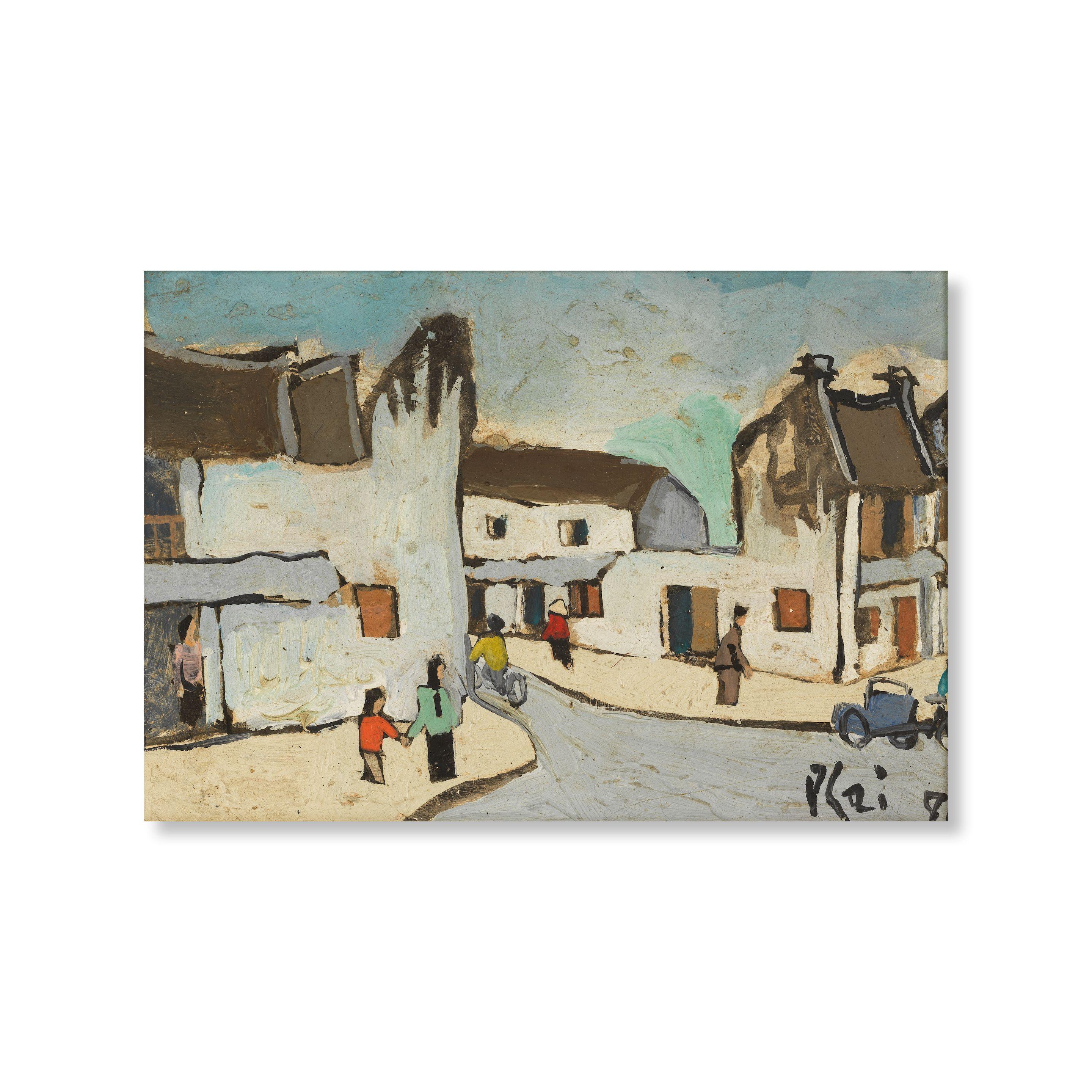 Bui Xuan Phai - Scène de village