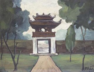 Bui Xuan Phai - Temple of Literature in Hanoi