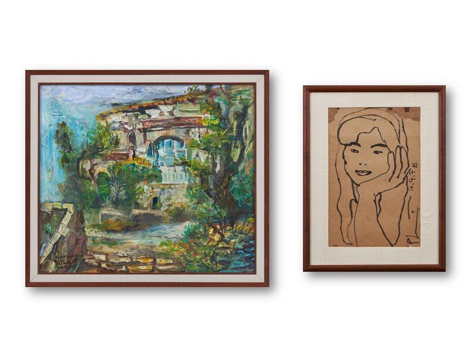 Bui Xuan Phai - Van Duong Thanh in Contemplative Mood