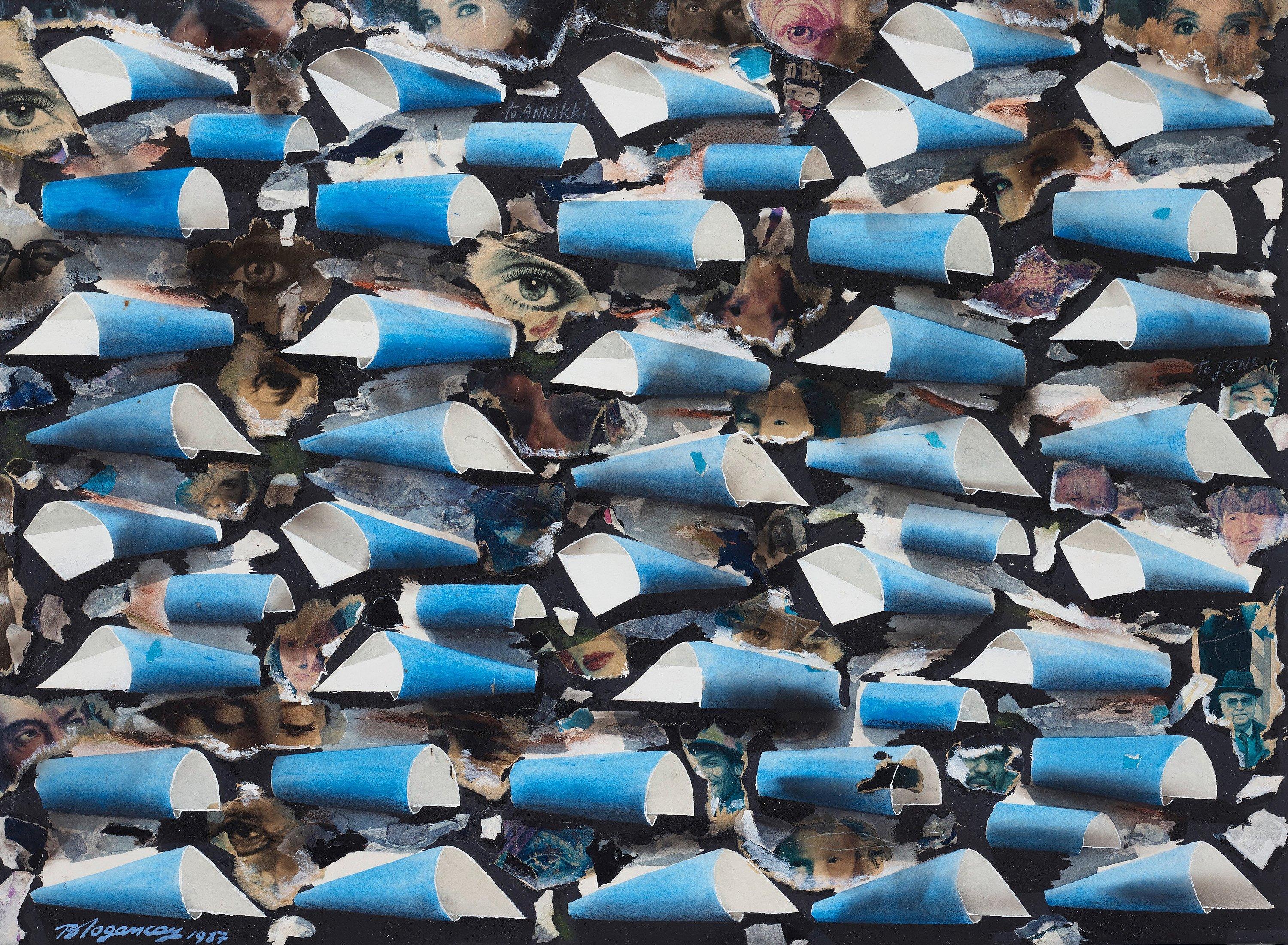 Burhan Cahit Doğançay - Untitled