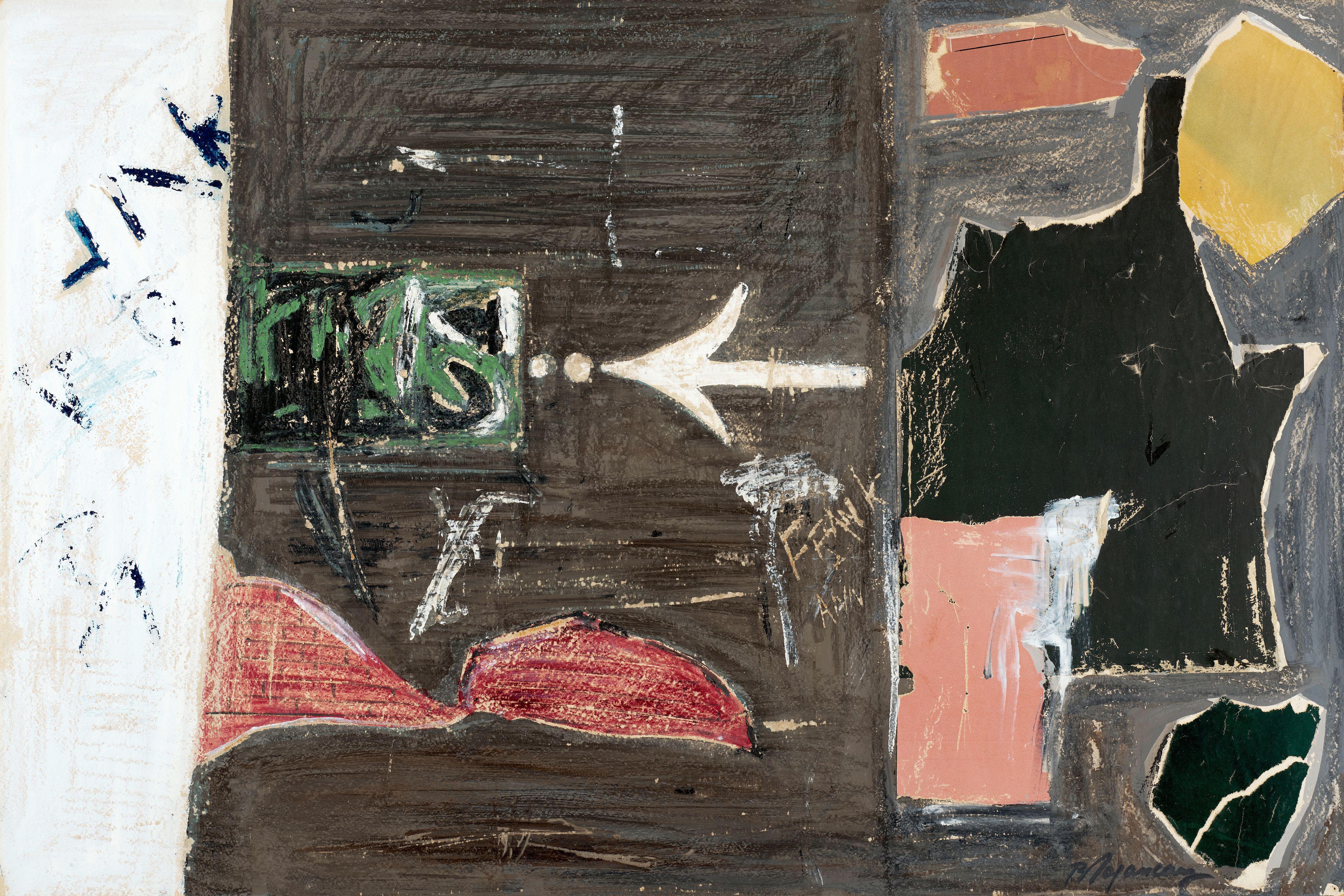 Burhan Dogancay - From a Wall