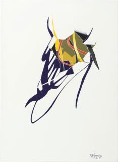 Burhan Dogancay - Ribbon 32