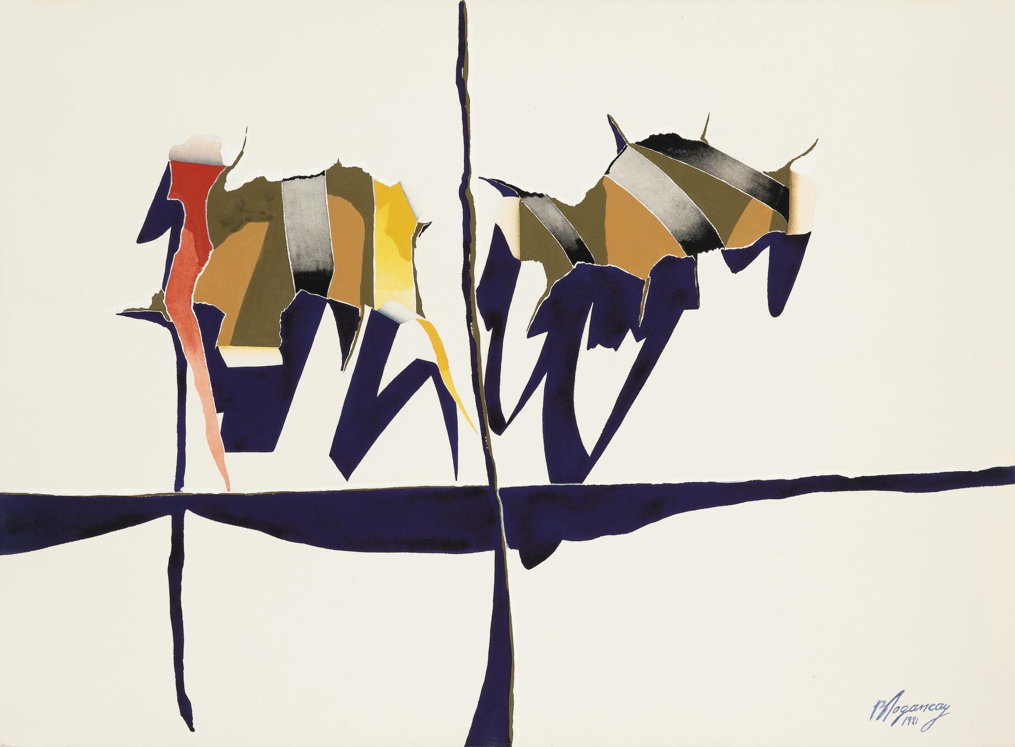 Burhan Dogançay - Untitled