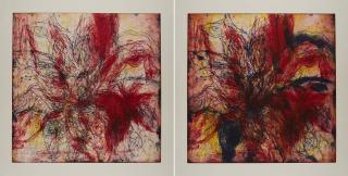 Burkhard Held - Konvolut von 2 Radierungen.