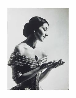 Burt Glinn - Maria Callas, La Scala, Italie, 1955