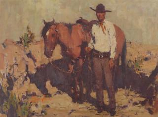 Burt Procter - Late Afternoon 18 x 24 in. framed 24 x 30 in.