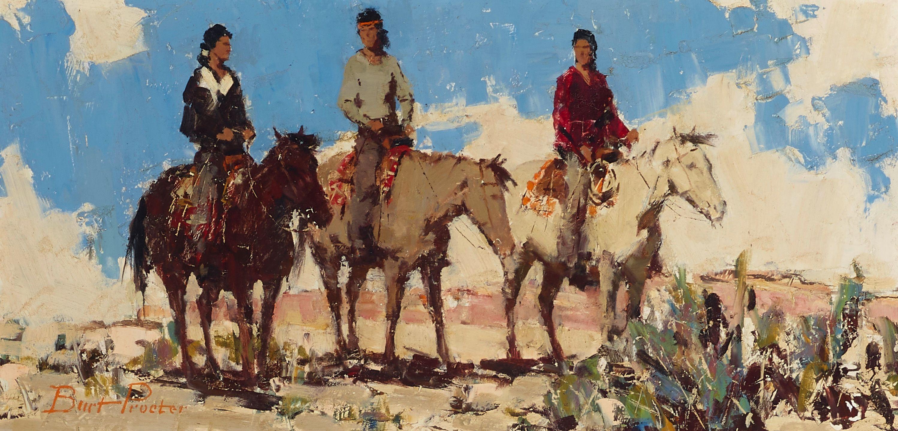 Burt Procter - Meeting on the Mesa