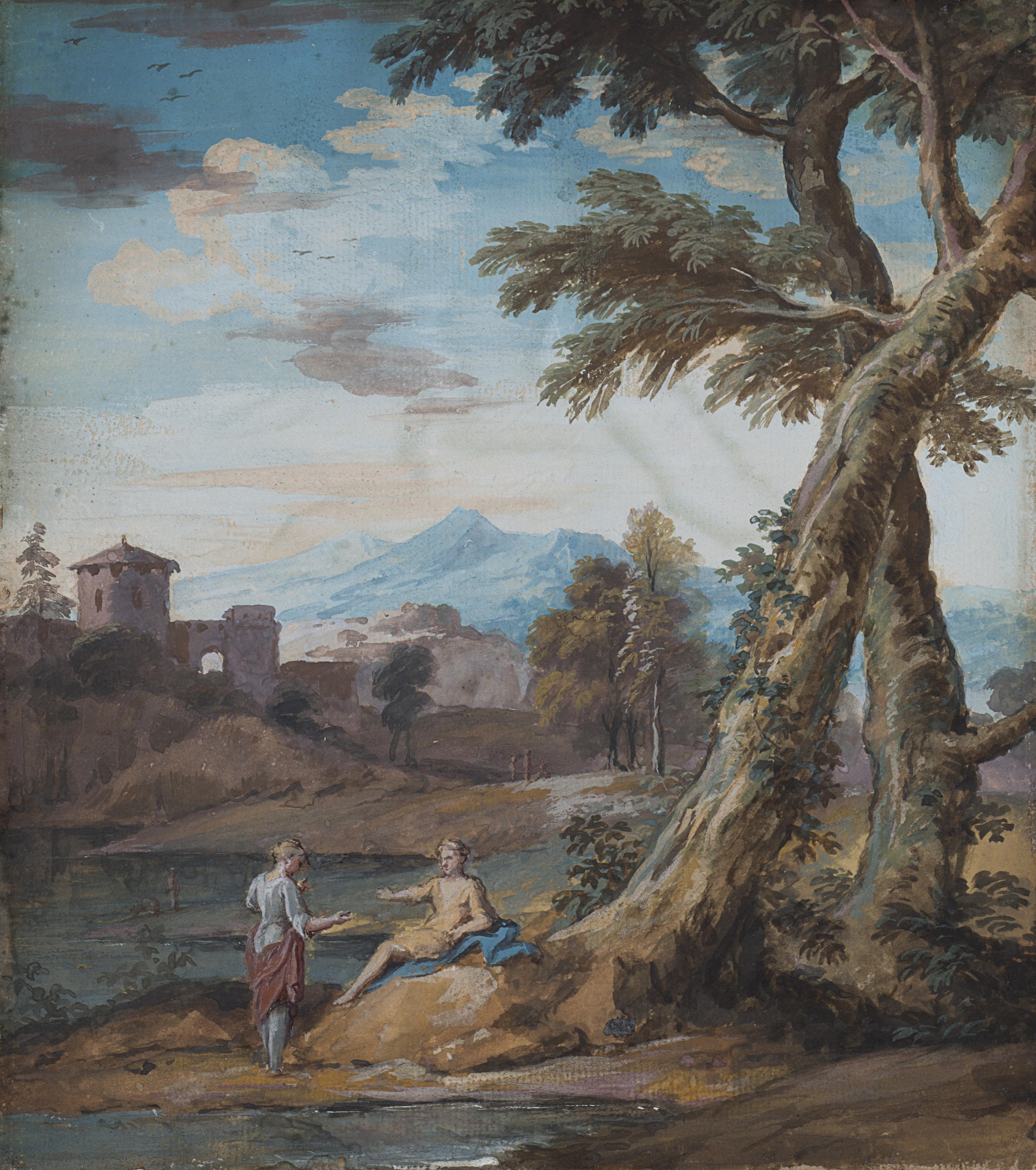 Busiri Giovanni Battista - Arcadian landscape