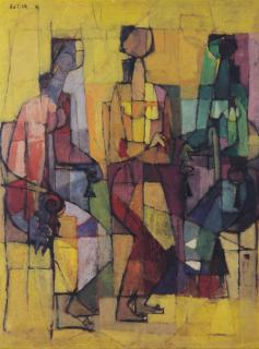 But Mochtar - Three sitting women