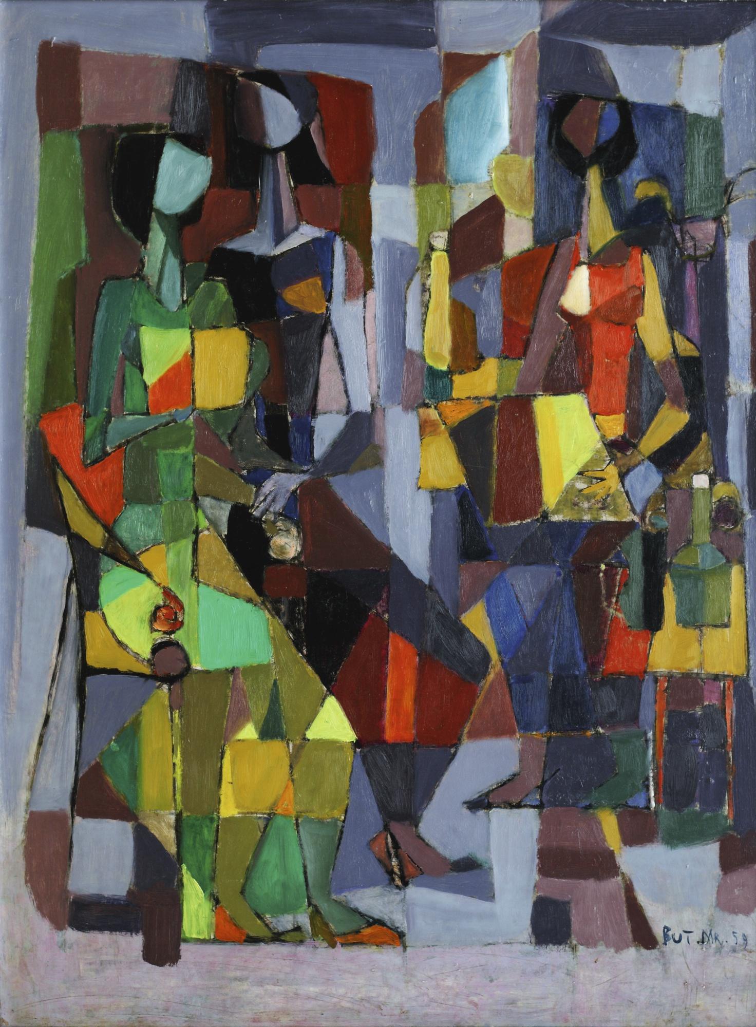 But Mochtar - Tiga Figur Wanita (Three Female Figures)