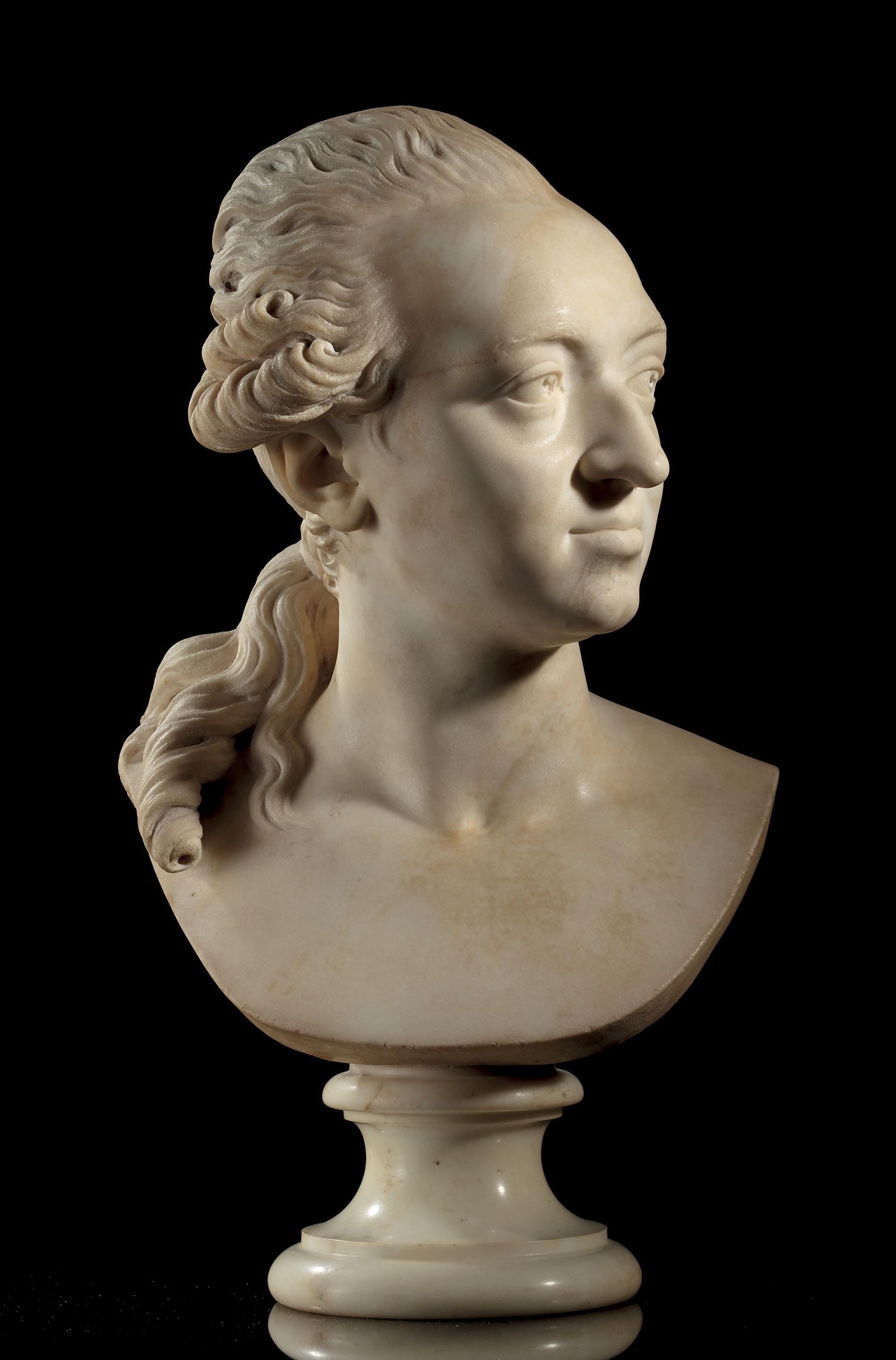 By Philippe-Laurent Roland - A Marble Bust Of Pierre Rousseau