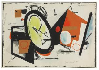 Byron Browne - Abstract Collage