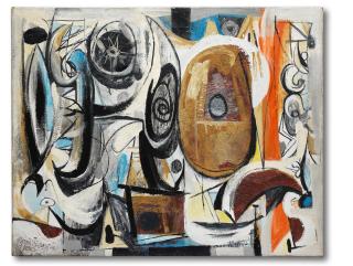 Byron Browne - Africana, 1950-1951