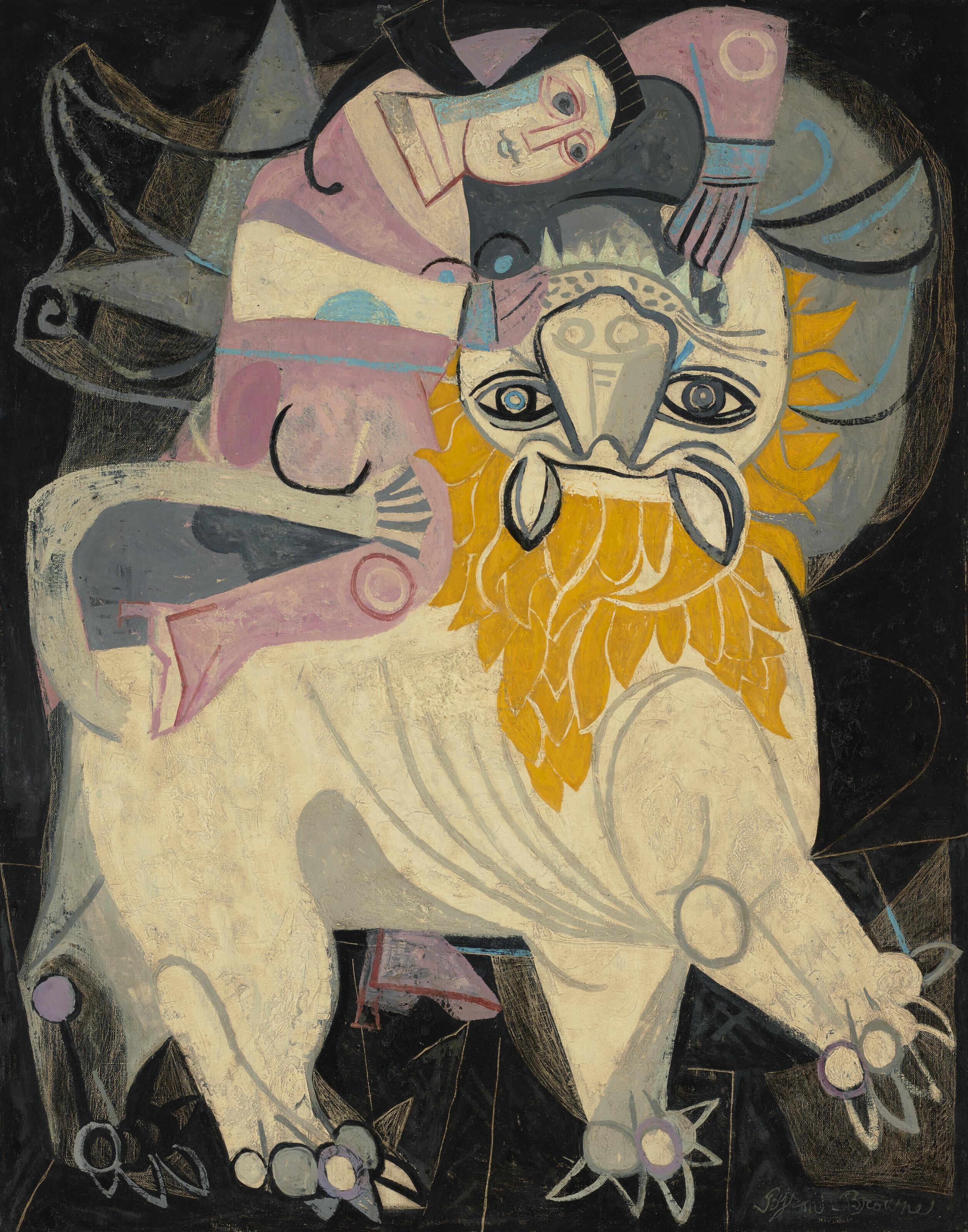 Byron Browne - Lady Lion Tamer