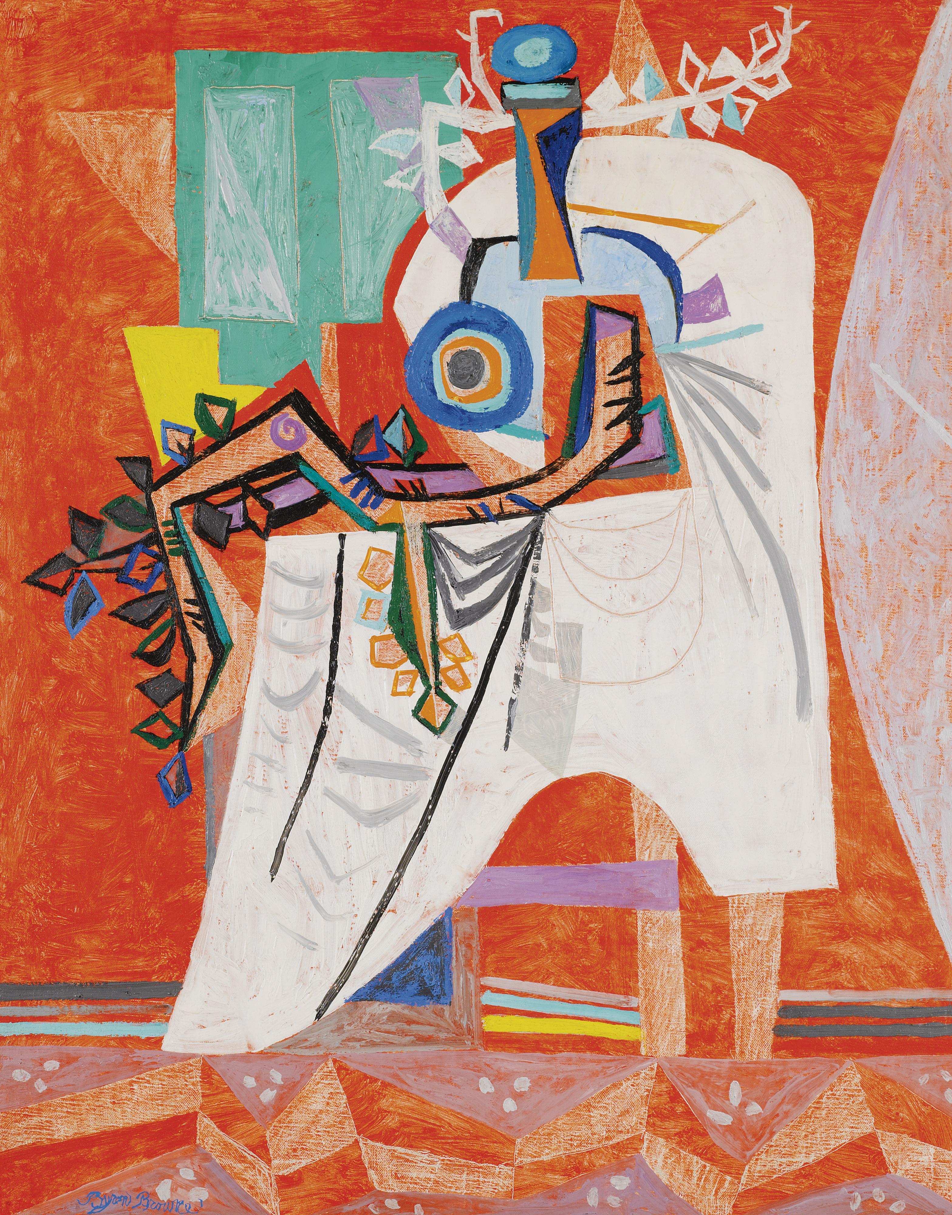 Byron Browne - The White Table Cloth