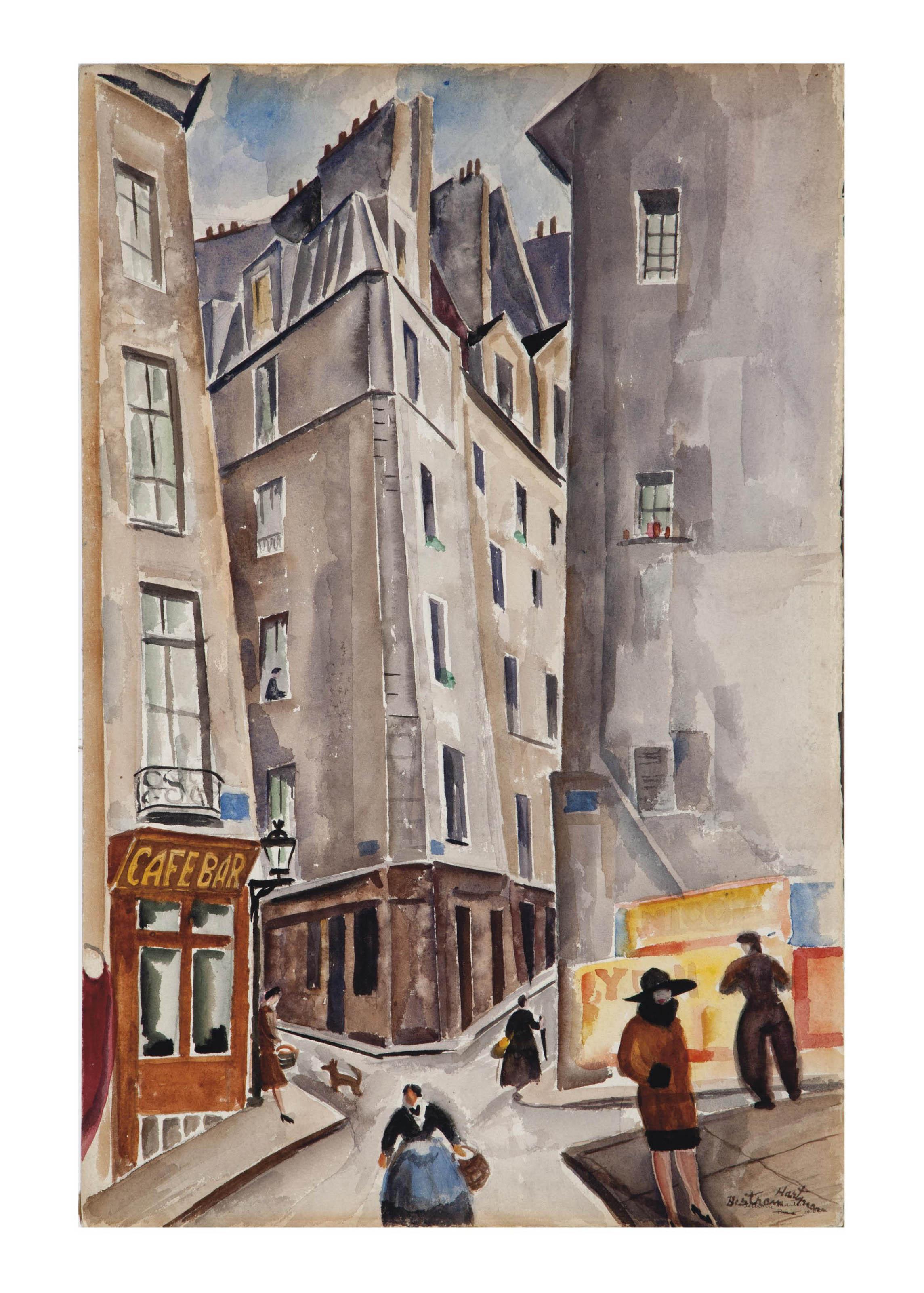 C. Bertram Hartman - Paris