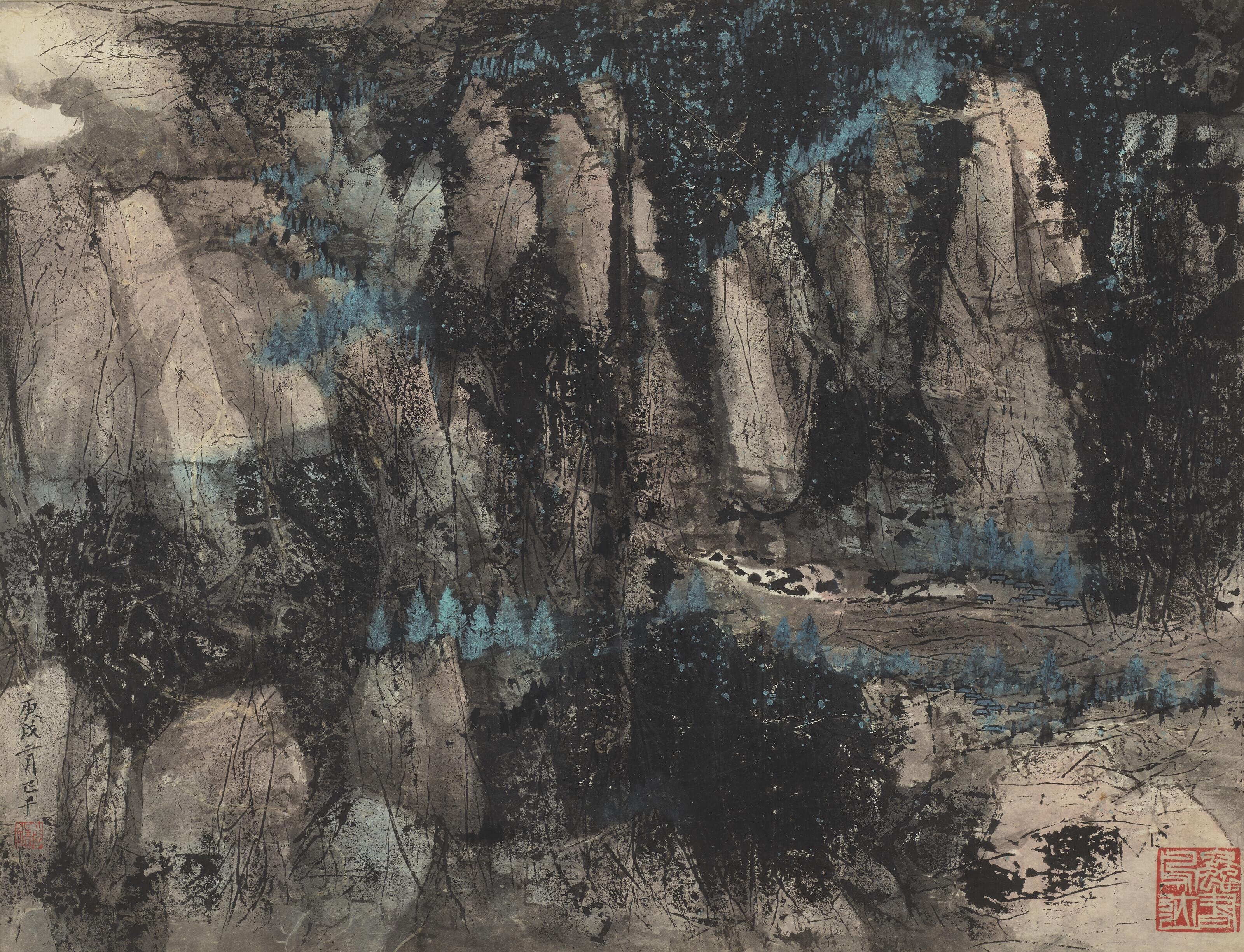 C. C. Wang - Mountain Village