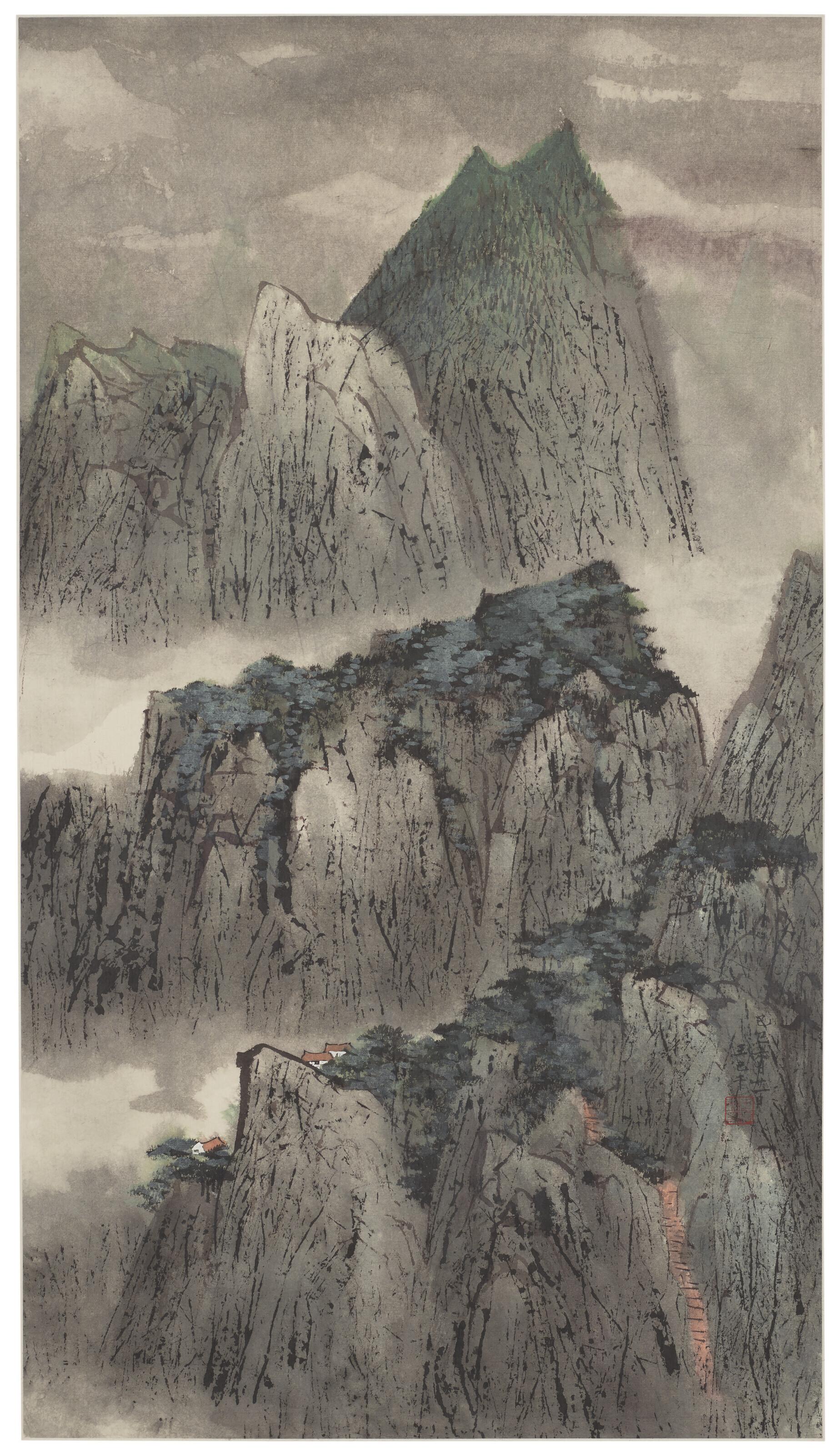 C. C. Wang - Mountainous Landscape