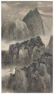 C. C. Wang - Mountainous Landscape