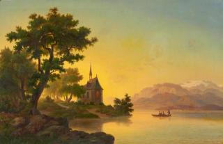 C.L. Schmitz - Abendliche Überfahrt