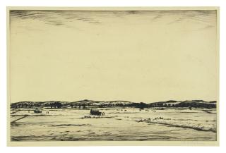 C. R. W. Nevinson - Sussex Downs (Guichard 42)