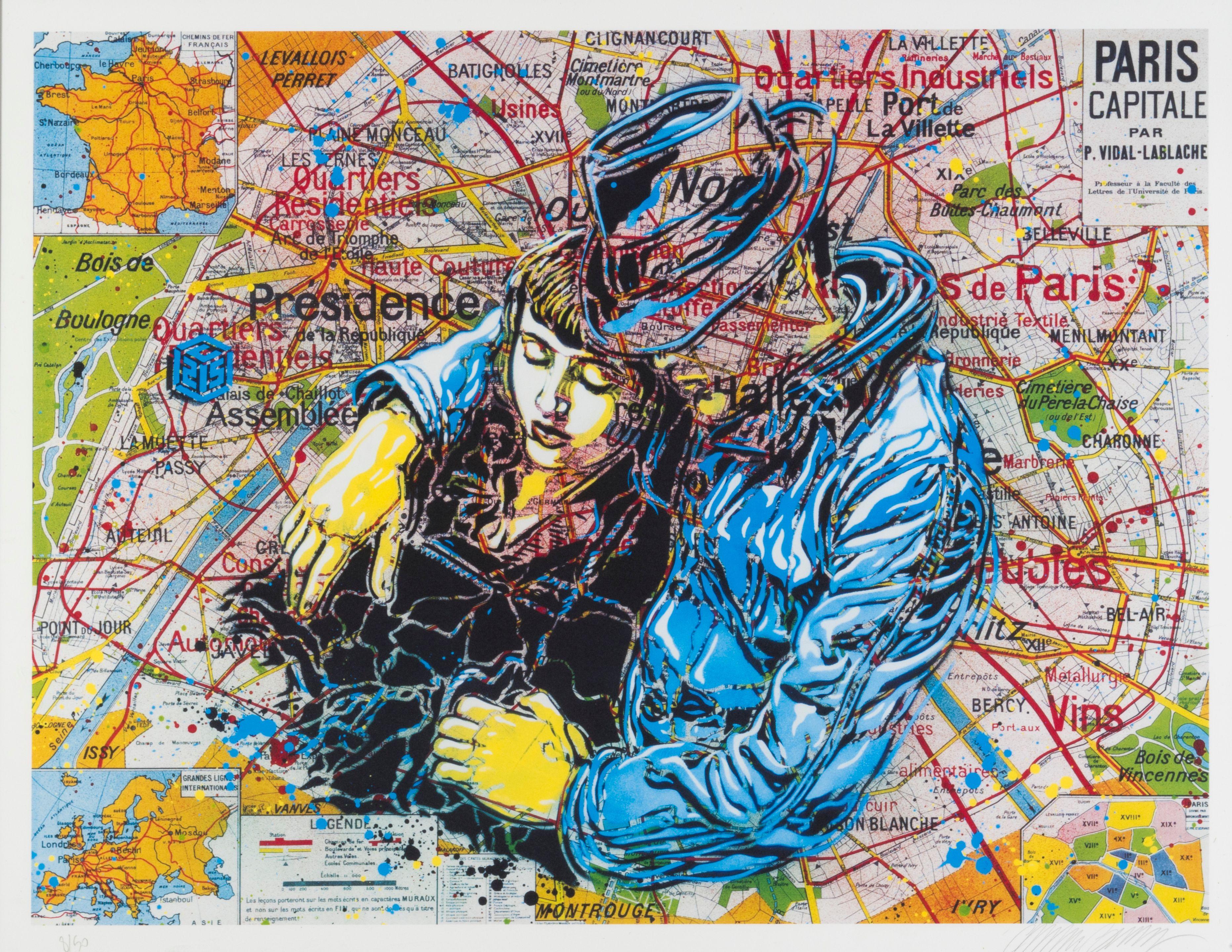 C215 - Couple endormi, Paris, 2015