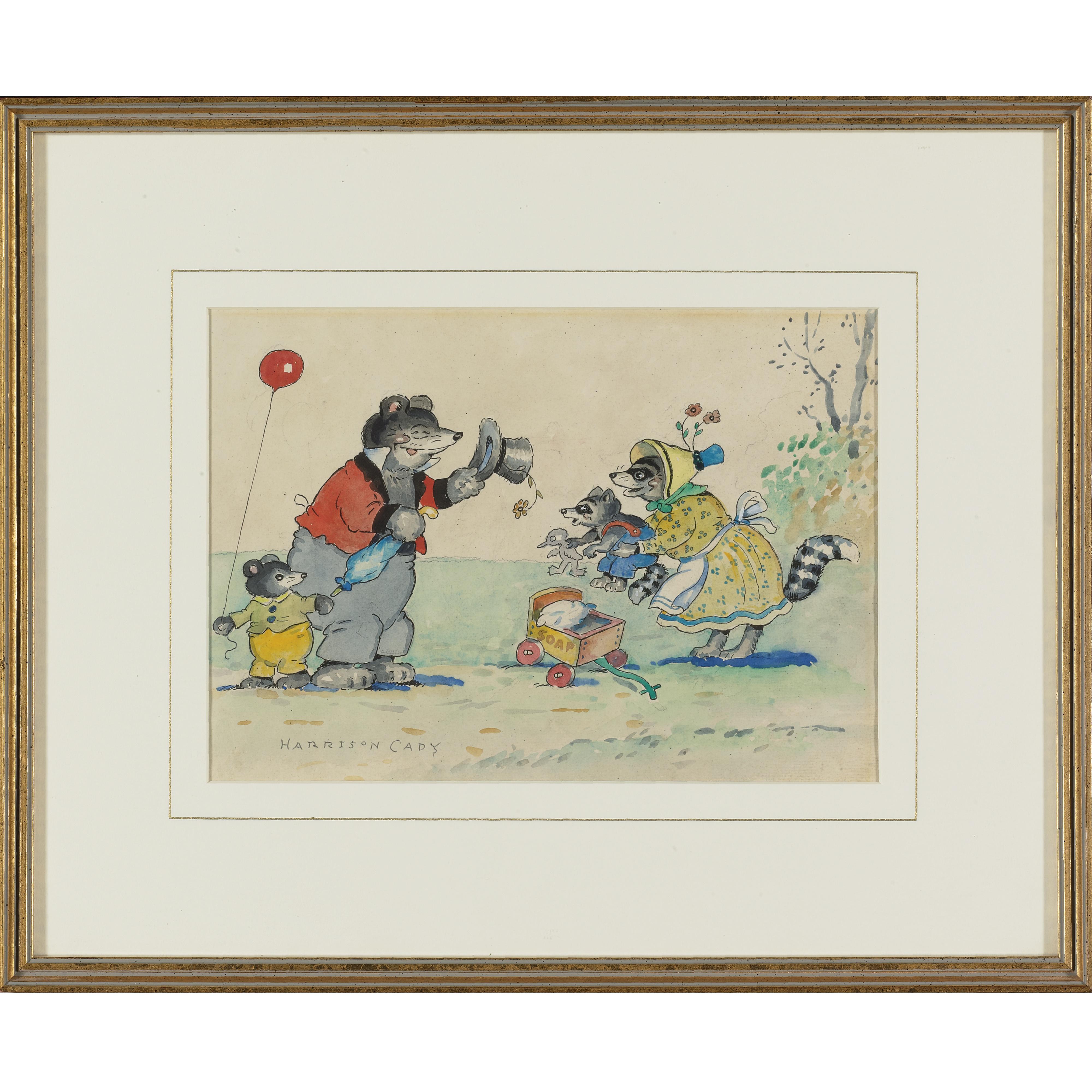 Cady, Harrison - Racoon Family