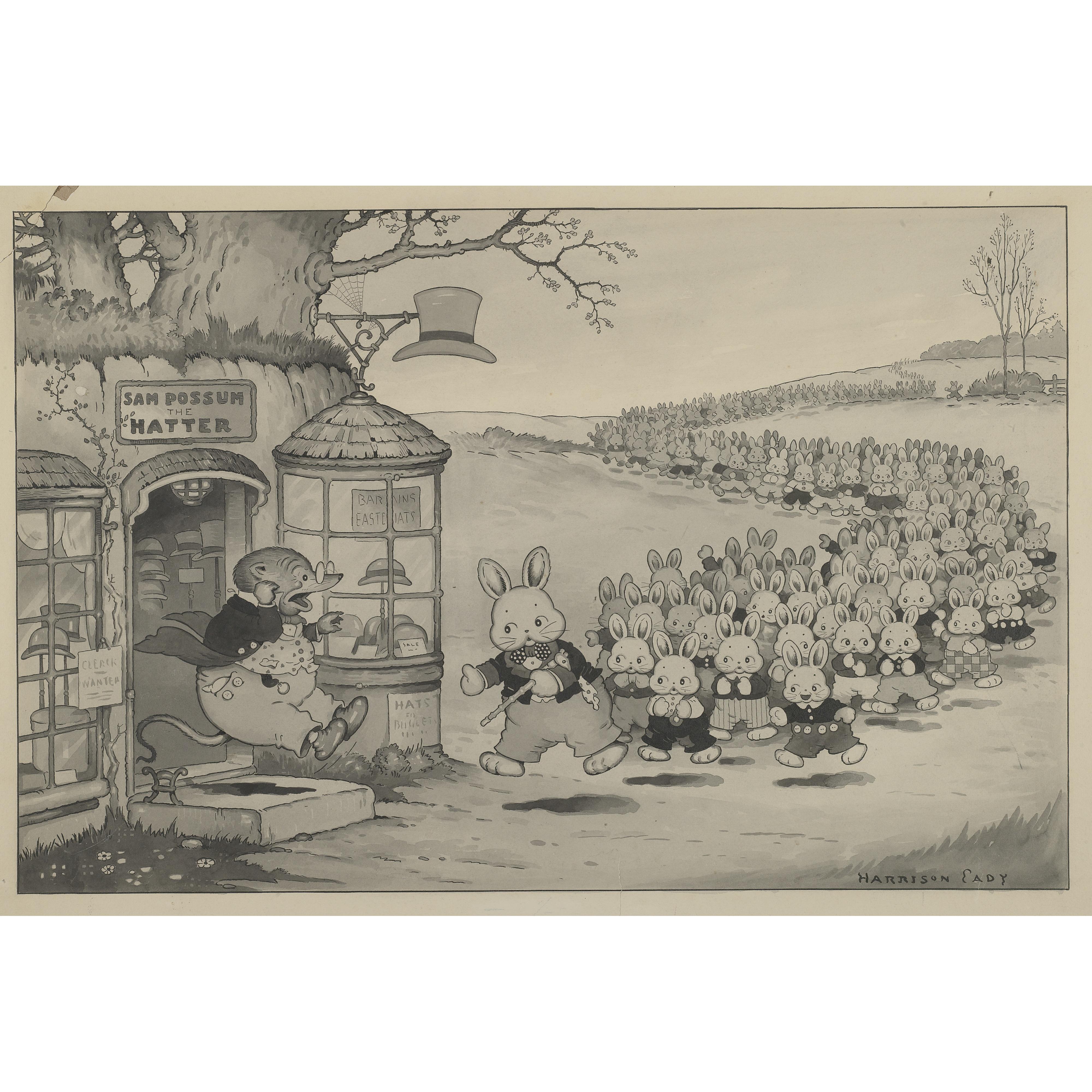 Cady, Harrison - Sam Possum the Hatter