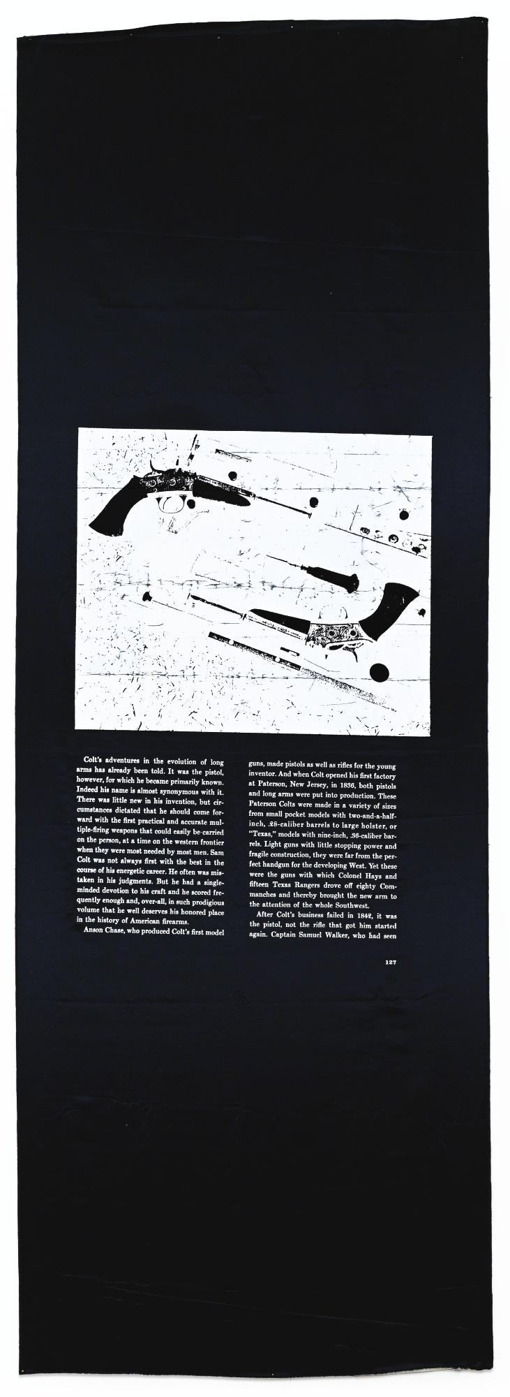 Cady Noland - Black Slippery