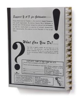 Cady Noland - Political Ad For Barry Goldwater