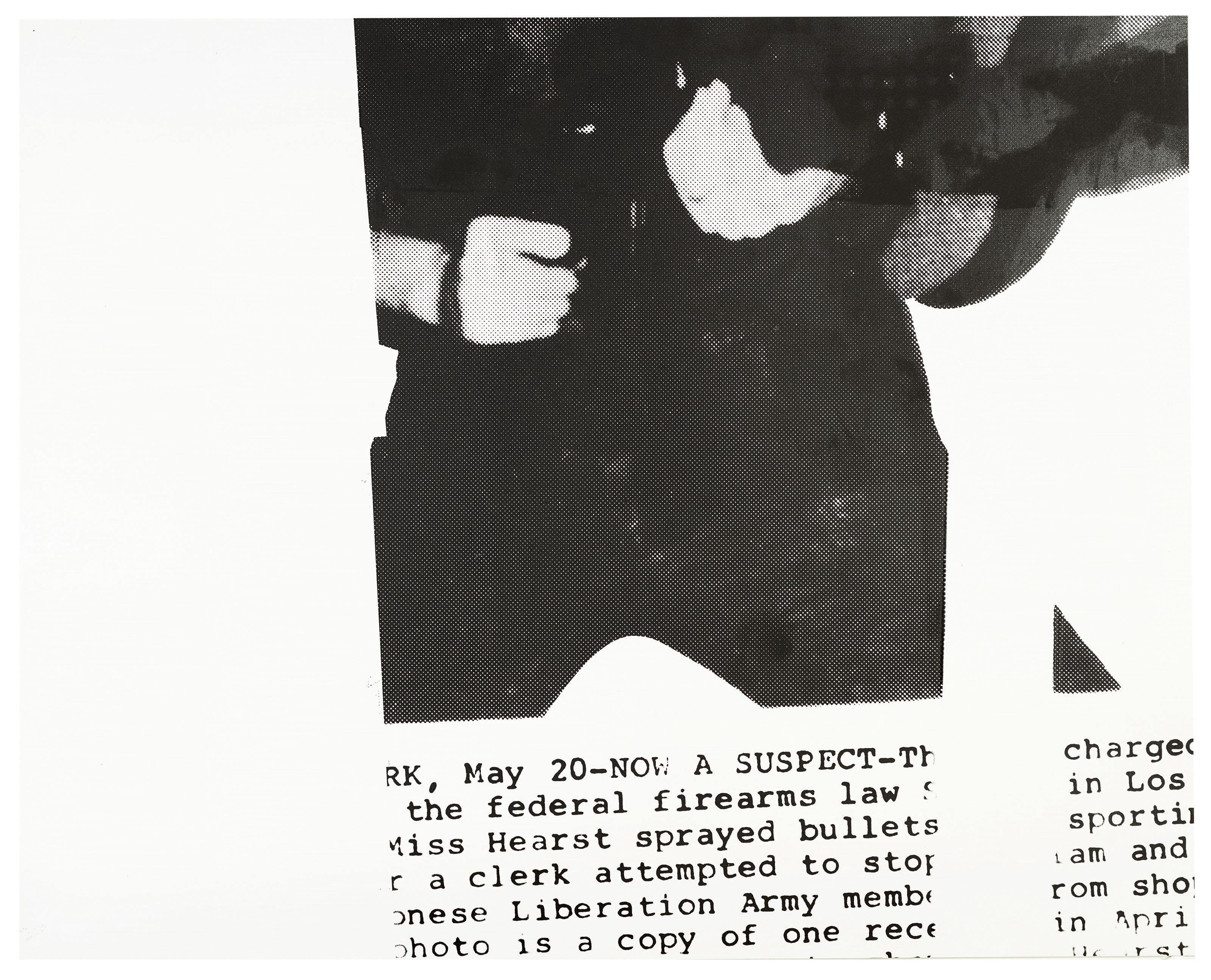 Cady Noland - Untitled (Patty Hearst)