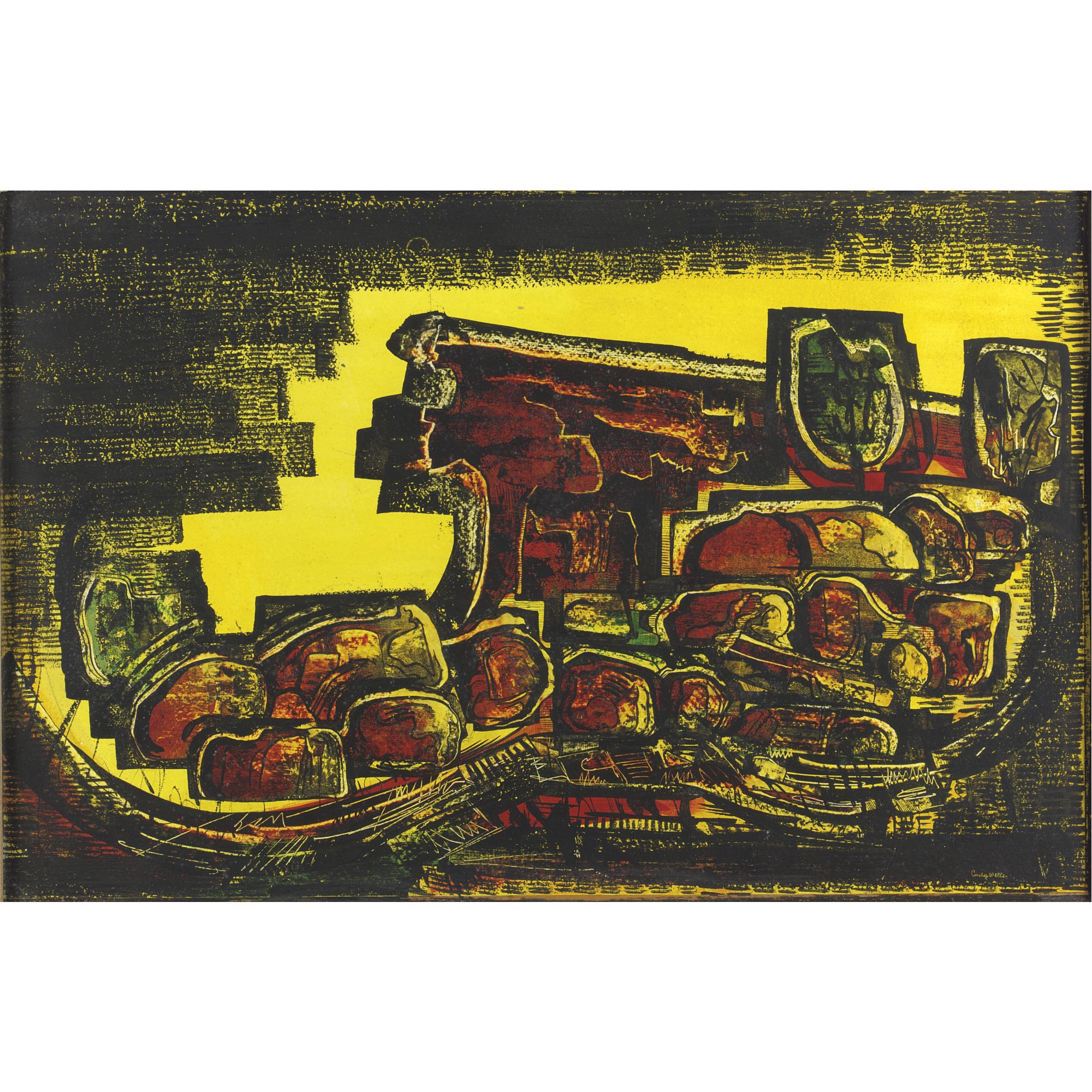 Cady Wells - Orange Rocks, Jacona