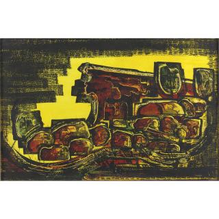 Cady Wells - Orange Rocks, Jacona