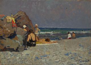 Cafiero Filippelli - Sulla spiaggia