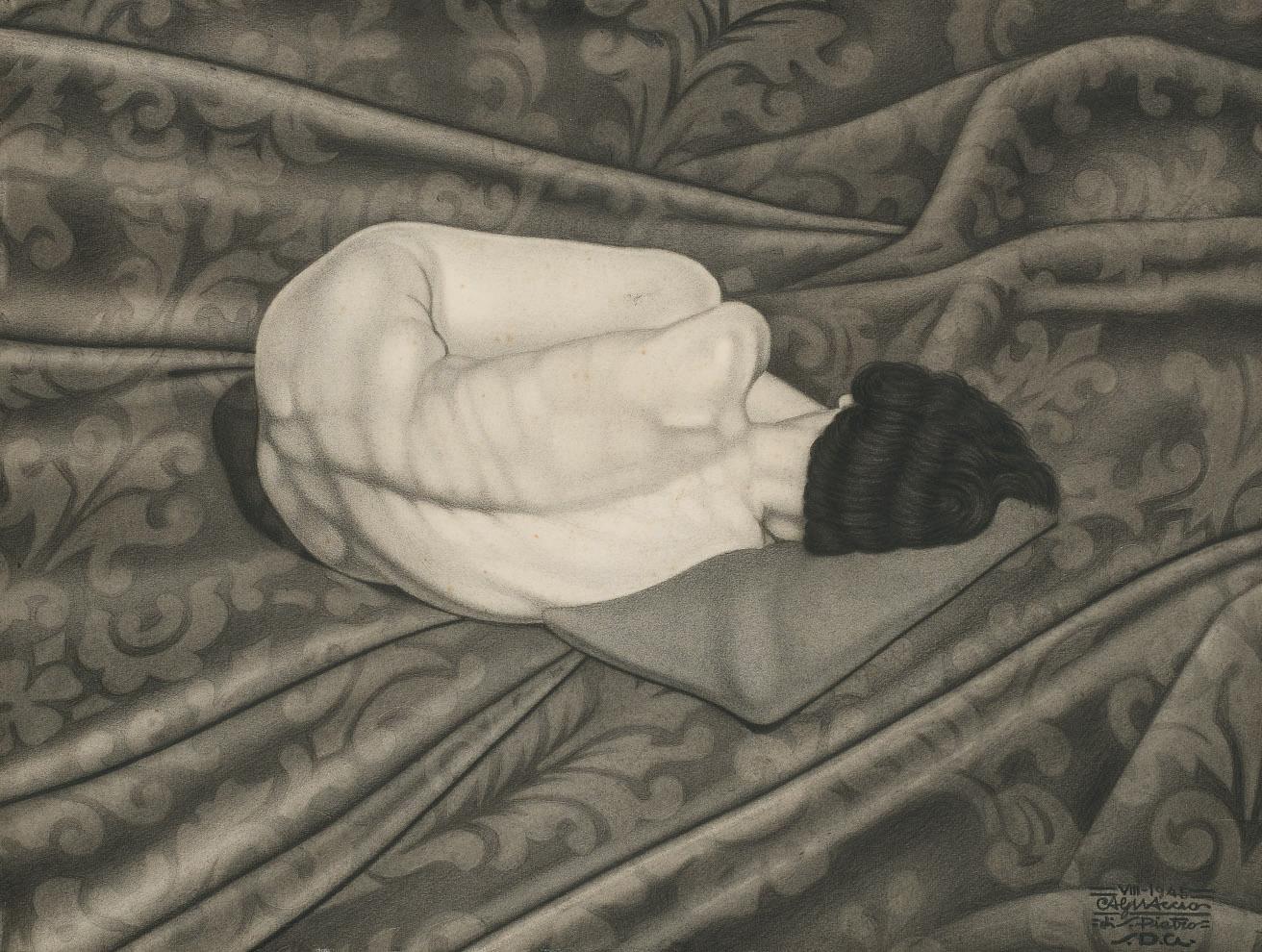 Cagnaccio Di San Pietro - Nu de dos