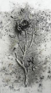 Cai Guo-Qiang - Black Peony