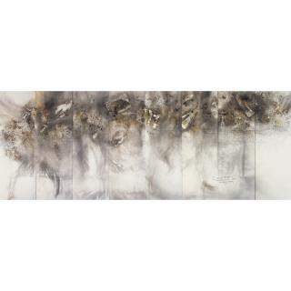Cai Guo-Qiang - Man, Eagle And Eye In The Sky: People (Eight Panel Screen)