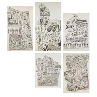 Cai Guo-Qiang - Non Transparent Monument (Set Of Five)