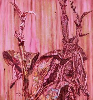 Cai Jin - Banana Leaves Series(Painted In 2005)