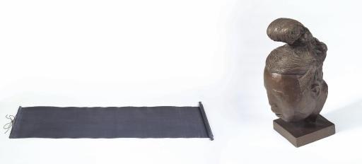 Cai Zhisong - Head Sculpture of an Attendant & The Refinement to Motherland No. 3