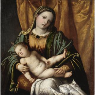 Callisto Piazza - Madonna Col Bambino