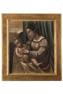 Callisto Piazza - Madonna con Bambino
