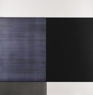 Callum Innes - Exposed Painting Cadmium Grey/Violet