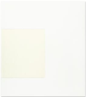 Callum Innes - Exposed Painting Iridescent White