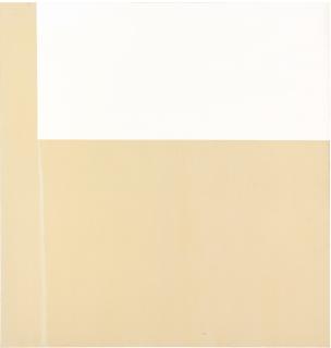 Callum Innes - Exposed Painting, Titanium White Ci/C/583