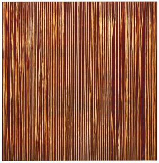 Callum Innes - Repetition Red Oxide