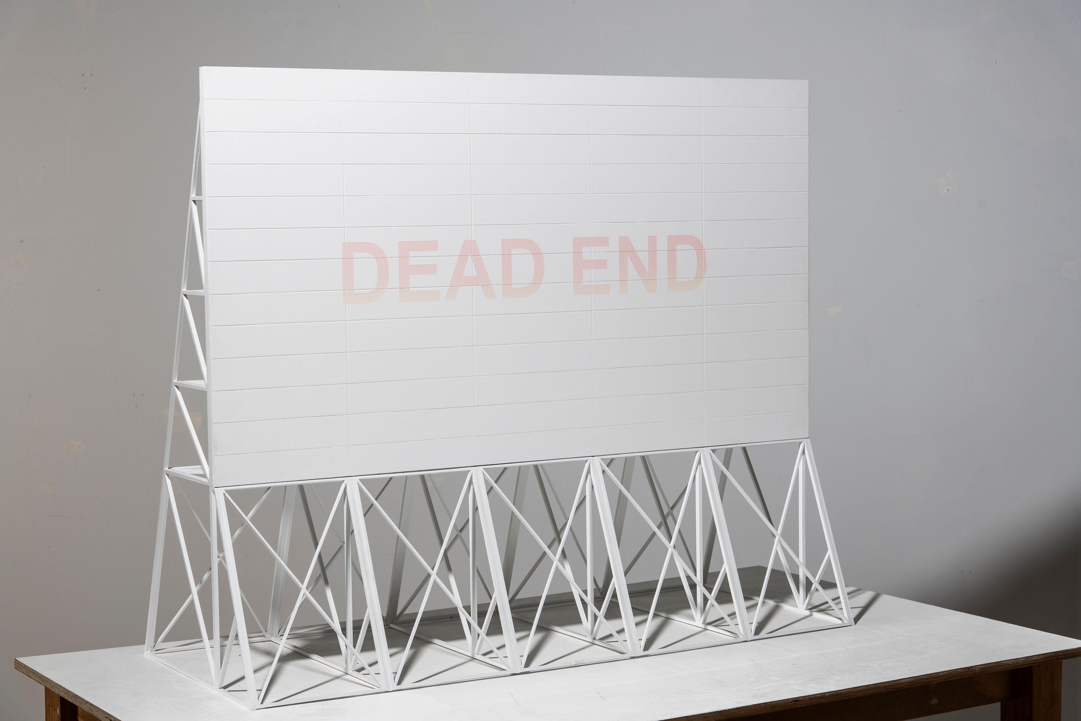 Callum Morton - Monument #5 - Dead End, 2006